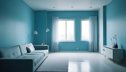 Photo interior modern design room 3d illustration