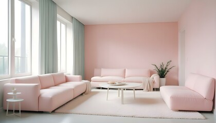 Photo interior modern design room 3d illustration