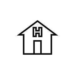 Small Hospital Building or Clinic Icon Healthcare Iconset Hospital Symbol, Red Cross, Emergency, Saving People, SOS, Help