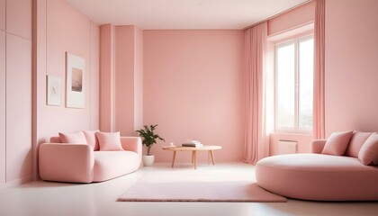 Photo interior modern design room 3d illustration