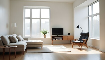 Photo interior modern design room 3d illustration