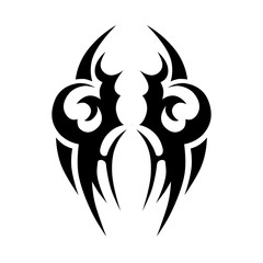 Fototapeta premium Tattoo designs. Tattoo tribal vector designs. Art tribal tattoo.