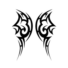 Tattoo designs. Tattoo tribal vector designs. Art tribal tattoo.