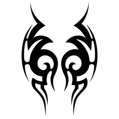 Tattoo designs. Tattoo tribal vector designs. Art tribal tattoo.