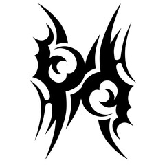 Tattoo designs. Tattoo tribal vector designs. Art tribal tattoo.