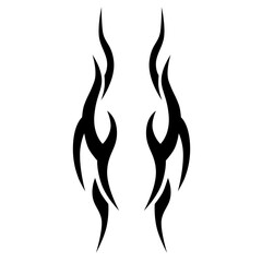 Tattoo designs. Tattoo tribal vector designs. Art tribal tattoo.