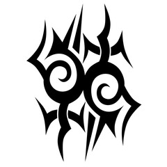 Tattoo designs. Tattoo tribal vector designs. Art tribal tattoo.