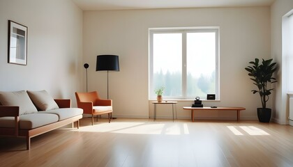 Photo interior modern design room 3d illustration