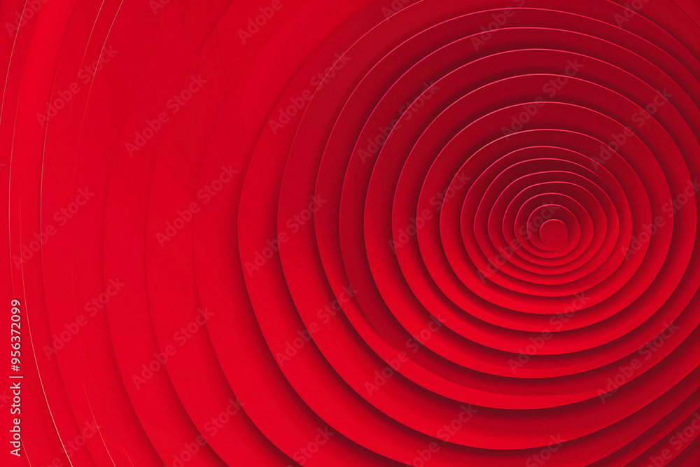 Canvas Prints Red background red gradient background with circles