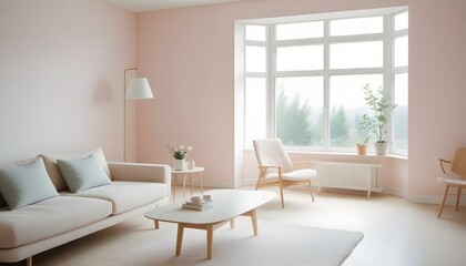 Photo interior modern design room 3d illustration