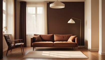 Photo interior modern design room 3d illustration