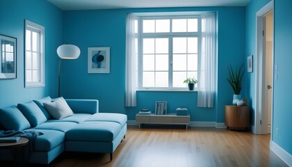 Fototapeta premium Photo interior modern design room 3d illustration