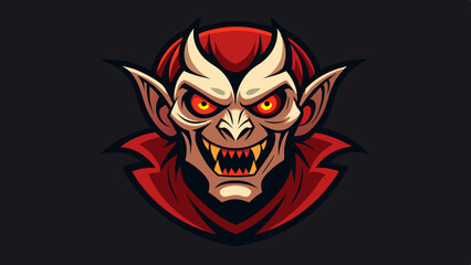 Spooky Mask Design Vector Illustration, Creepy Mask Art for Horror Projects
