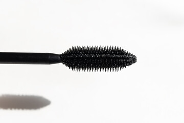 a black mascara brushes, isolated on white