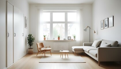 Photo interior modern design room 3d illustration