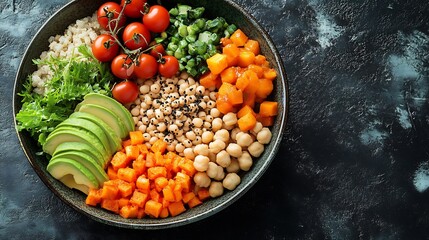 Healthy eating habits infographic nutritional tips meal planning and calorie breakdowns