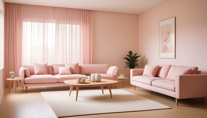 Photo interior modern design room 3d illustration