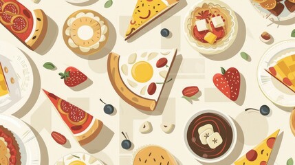 A Delightful Spread of Sweet Treats.