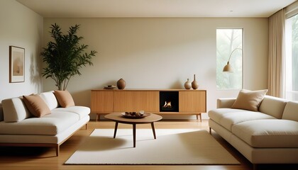 Photo interior modern design room 3d illustration