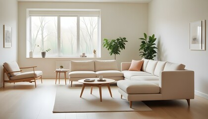 Fototapeta premium Photo interior modern design room 3d illustration