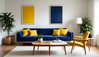 Photo interior modern design room 3d illustration
