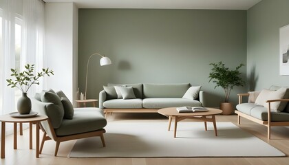 Photo interior modern design room 3d illustration