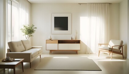 Photo interior modern design room 3d illustration