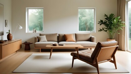 Photo interior modern design room 3d illustration