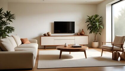 Fototapeta premium Photo interior modern design room 3d illustration