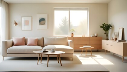 Photo interior modern design room 3d illustration