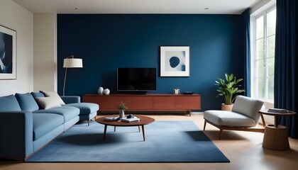 Photo interior modern design room 3d illustration