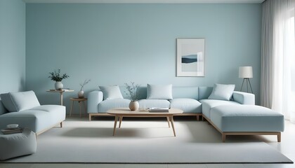 Photo interior modern design room 3d illustration