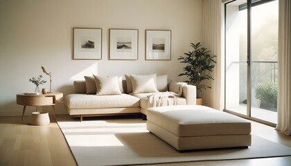 Photo interior modern design room 3d illustration