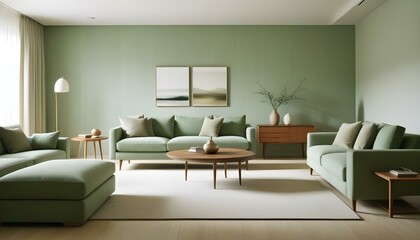 Photo interior modern design room 3d illustration