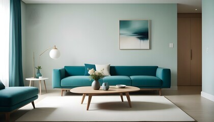 Photo interior modern design room 3d illustration