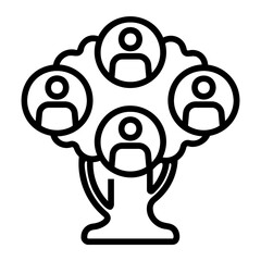 family Line Icon
