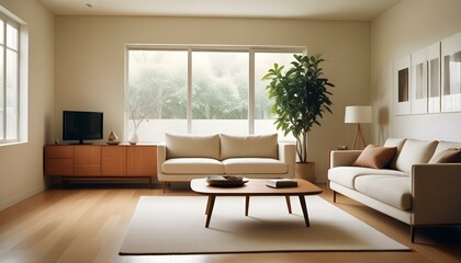 Photo interior modern design room 3d illustration