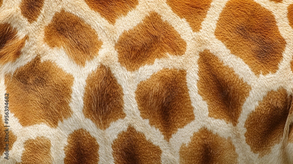 Aufkleber mesmerizing macro photography showcasing the intricate texture and captivating spotted pattern of a 