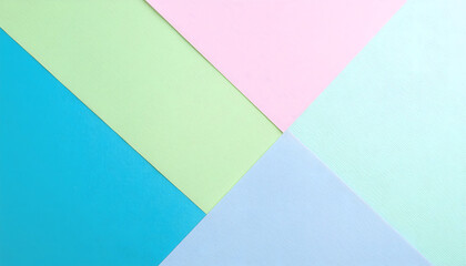 Minimalist geometric background with pastel color