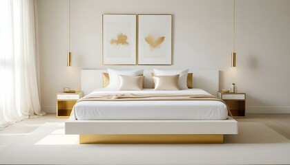Photo interior modern design room 3d illustration
