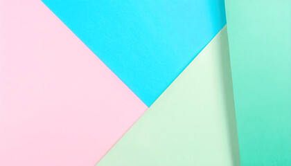 Minimalist geometric background with pastel color
