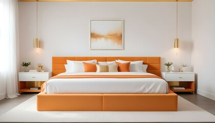 Photo interior modern design room 3d illustration