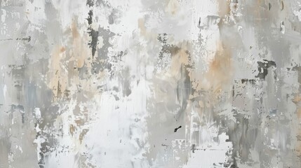 Obraz premium Abstract textured background in soft gray and beige tones with subtle brush strokes and a modern artistic feel