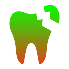 Broken Tooth Icon
