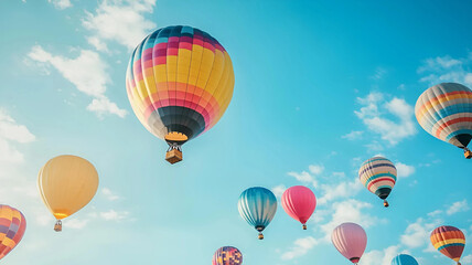 Obraz premium Whimsical Nature: A Delightful Fusion of Sea, Cute Animals, and Scenic Graphic Elements