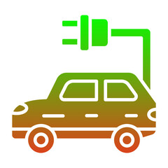 Electric Car Icon