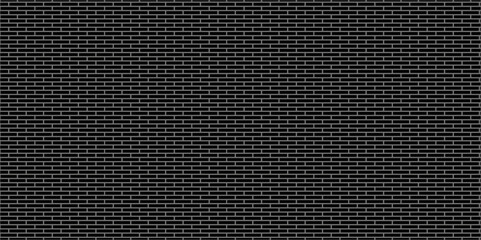 Black brick wall background. Brick wall background. Black or dark gray pattern grainy concrete wall stone texture background.	

