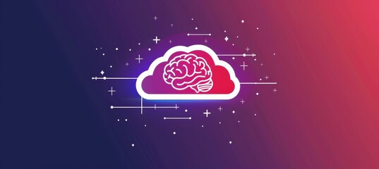 Brain Cloud Computing Conceptual Representation of Artificial Intelligence and Data Storage