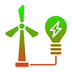 Wind Power Icon