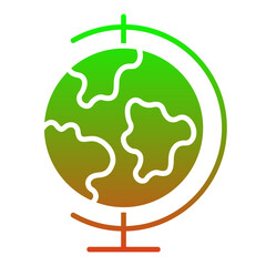 Globe Stand Icon